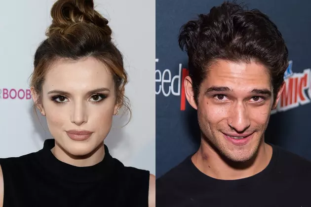 Bella Thorne Straddles Maybe-Boyfriend Tyler Posey in Racy Poolside Photo