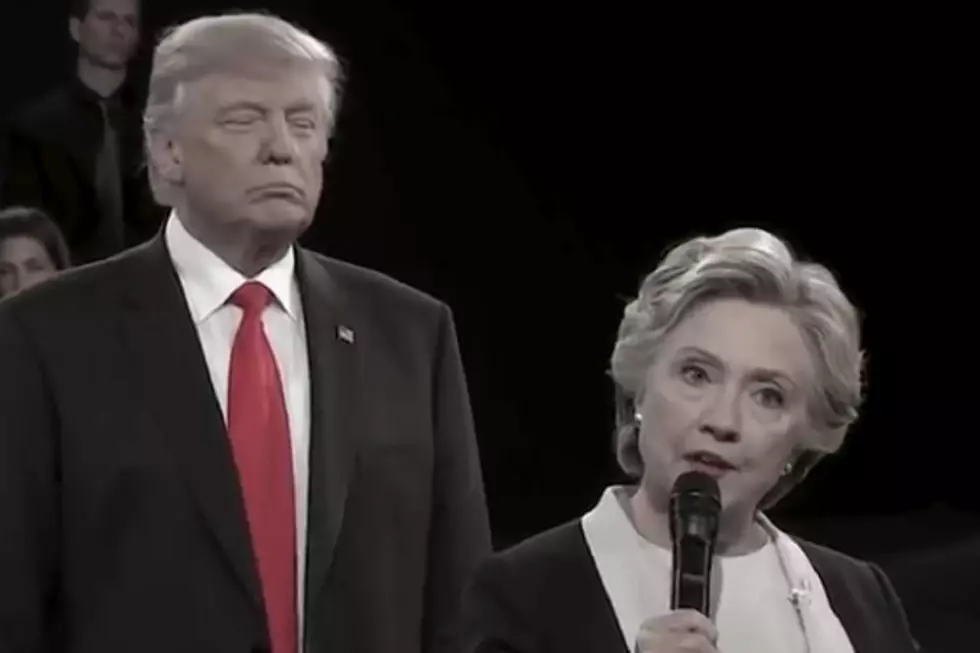 This Danny Elfman-Scored Video of Donald Trump ‘Stalking’ Hillary Clinton Is Scary Funny: Watch
