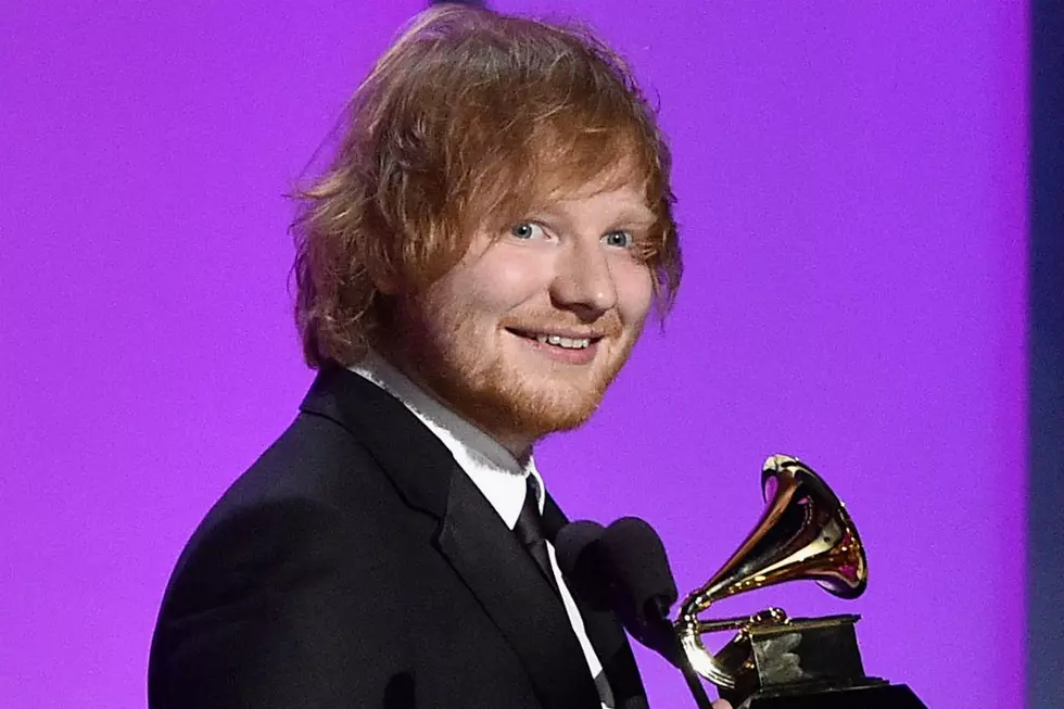 Ed Sheeran&#8217;s Face Sliced by Sword in Freak Fake-Knighting Accident