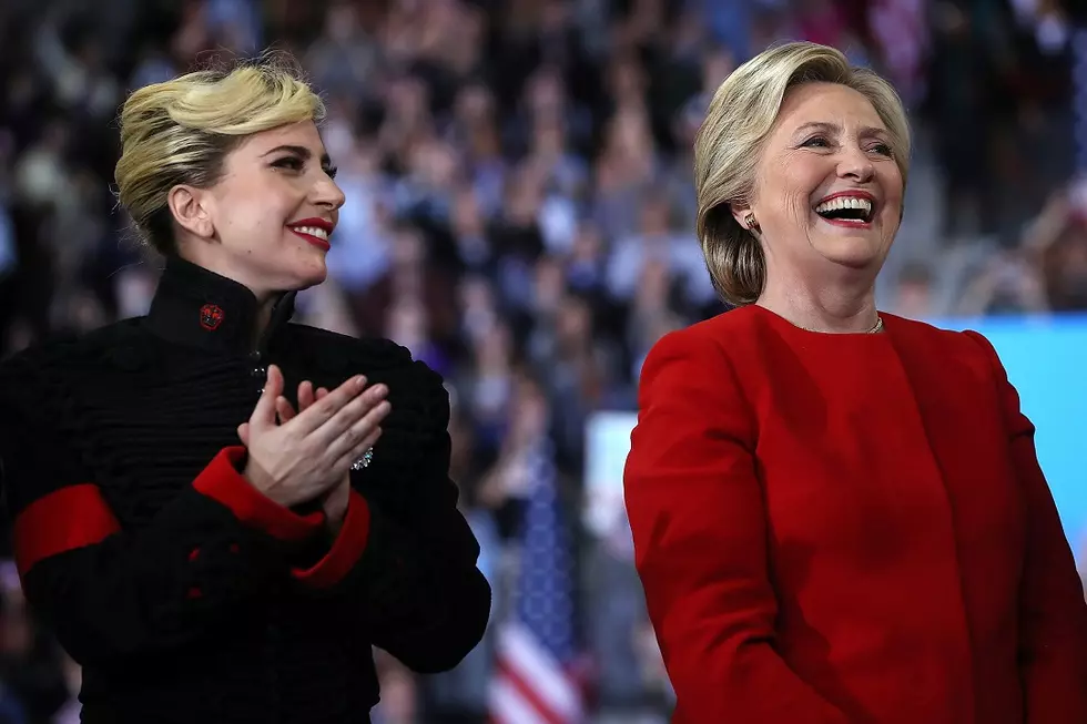 Lady Gaga Rallies For Hillary Clinton: Watch Her Speech + Performance