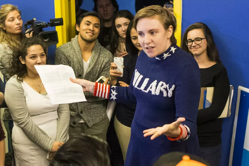 Lena Dunham Recalls Crying Through Election Night