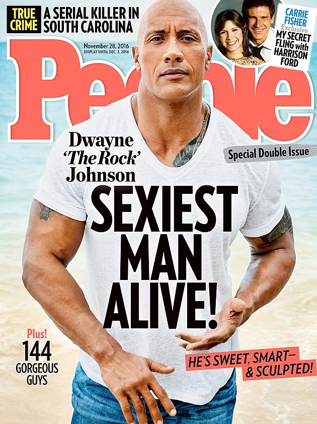 Dwayne &#8216;The Rock&#8217; Johnson Is Sexiest Man Alive of 2016, According to &#8216;People&#8217;