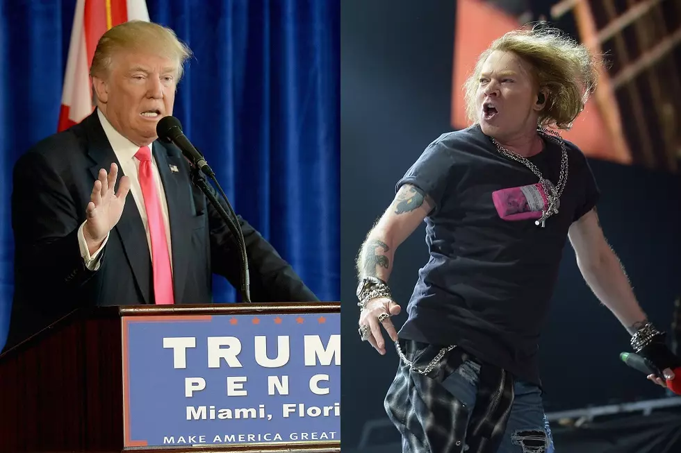 Guns N' Roses Fans Smash Donald Trump Effigy Onstage in Mexico