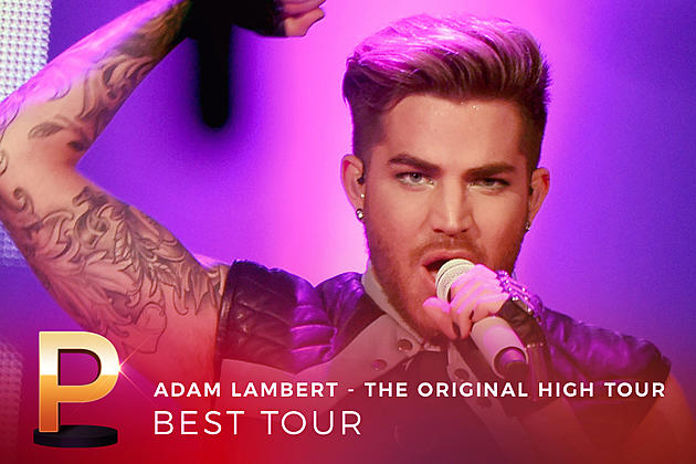 Adam Lambert Wins Best Tour of 2016 in PopCrush Fan Choice Awards