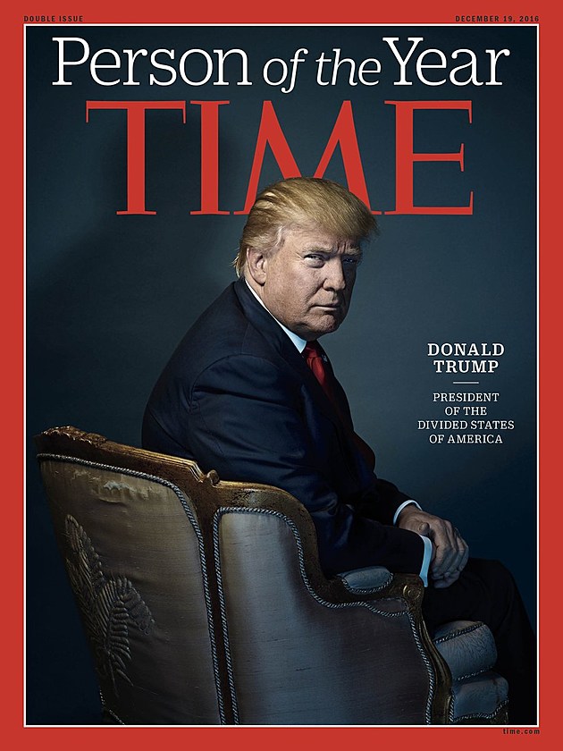 &#8216;Time Magazine&#8217; Names Donald Trump as Person of The Year for 2016