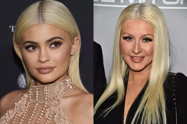 Kylie Jenner Attends Christina Aguilera&#8217;s Birthday Bash in Full Xtina Costume