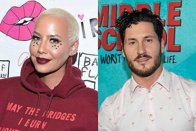 Amber Rose Says Dating Val Chmerkovskiy Is &#8216;Amazing&#8217;, Shares Kiss Photo on Instagram