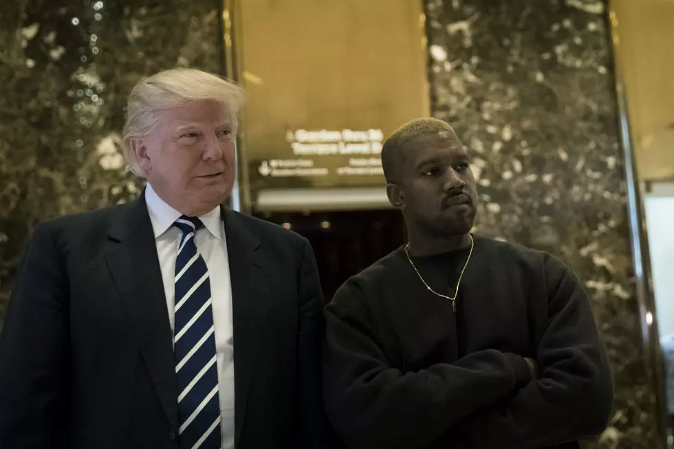 President Trump Thanks Kanye West for Doubling Approval Numbers With African-Americans