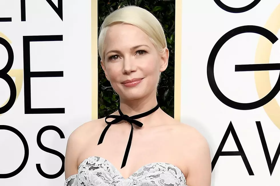 Michelle Williams Ups Choker-Ante at the 2017 Golden Globes