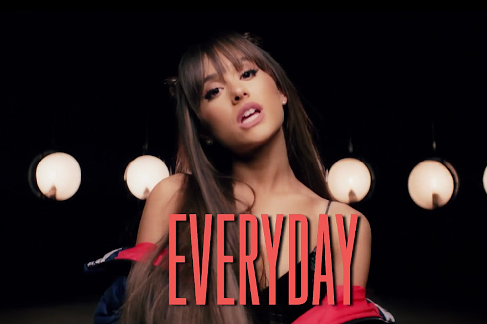 Ariana Grande Remains Aggressively Adorable in ‘Everyday’ Lyric Video