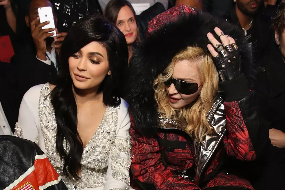 Madonna and Kylie Jenner Sit Front Row Together at NYFW: Photos