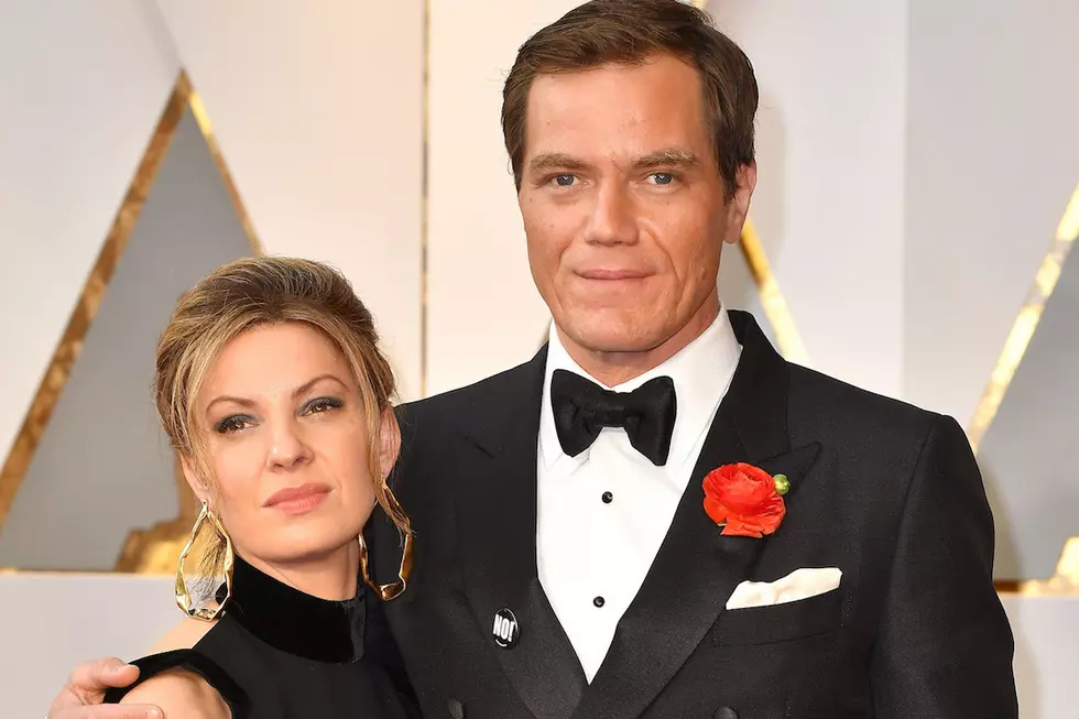 Inde At blokere sneen Michael Shannon and Kate Arrington Look Chic at the 2017 Oscars