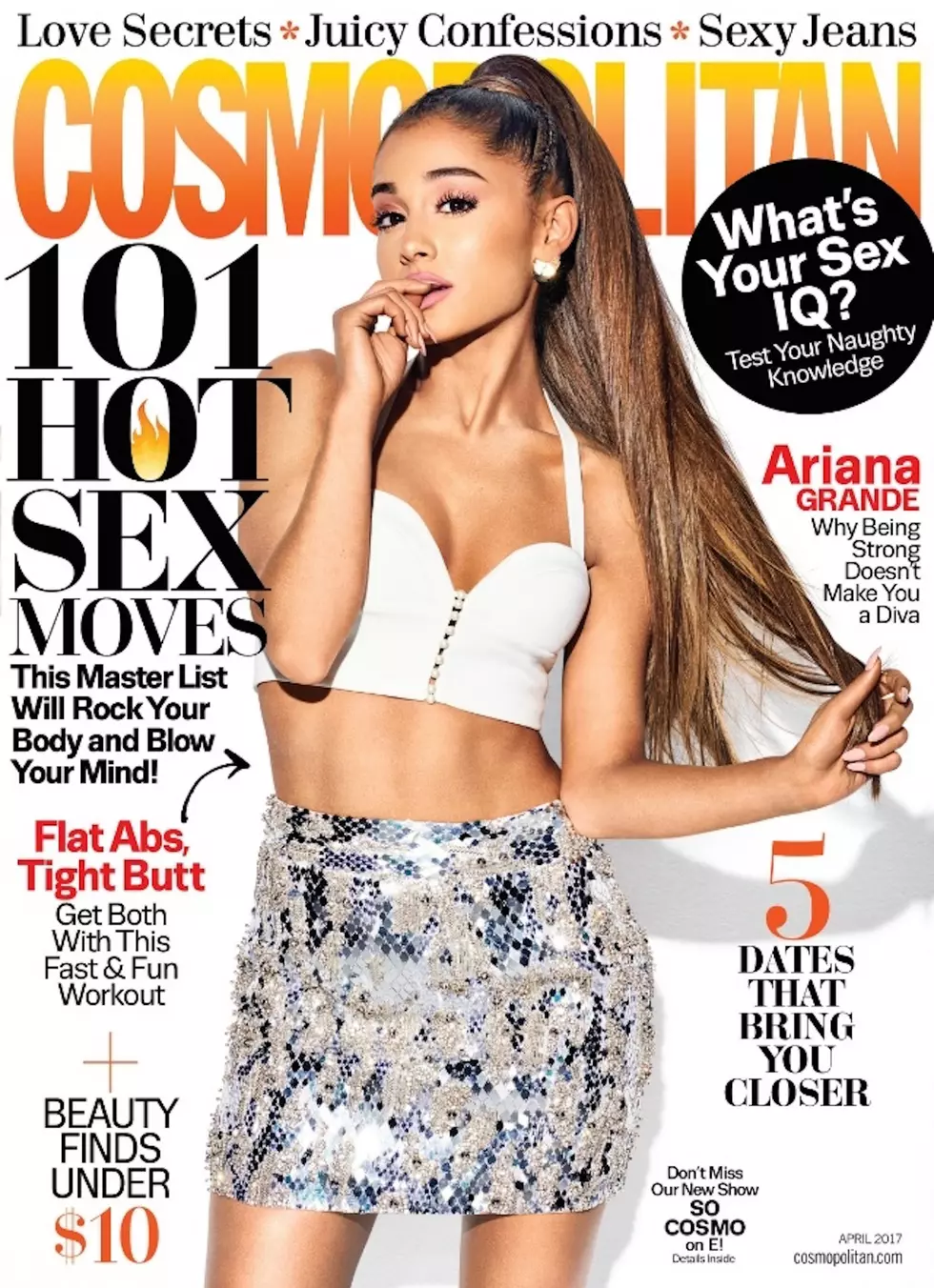 Cosmo Cover Girl Ariana Grande on Being &#8216;Inspired&#8217; By Madonna&#8217;s Strength