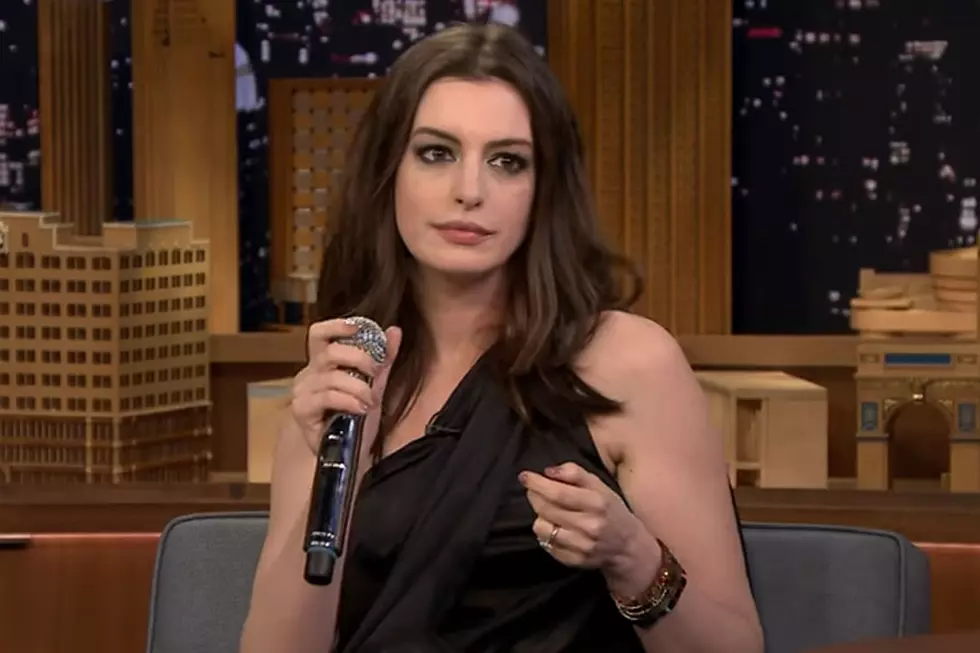 Anne Hathaway Is Google Translate Singing Machine on 'Tonight Show'