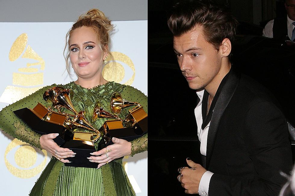 Adele Gave Harry Styles the Gift of Adele For His 21st Birthday