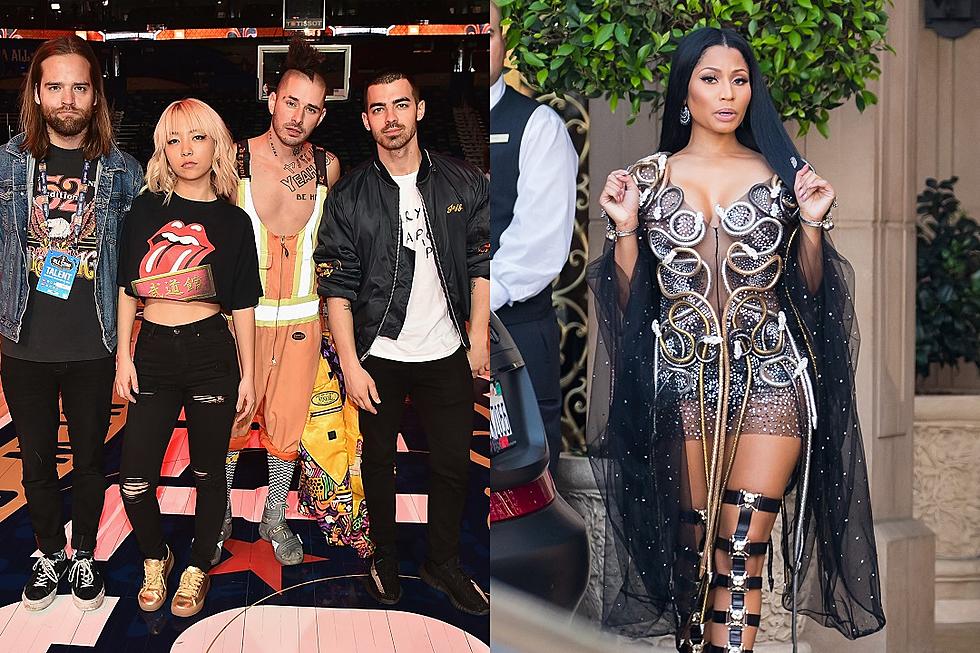DNCE Team Up With Nicki Minaj For Synthy Pop-Rock Bop ‘Kissing Strangers': Listen