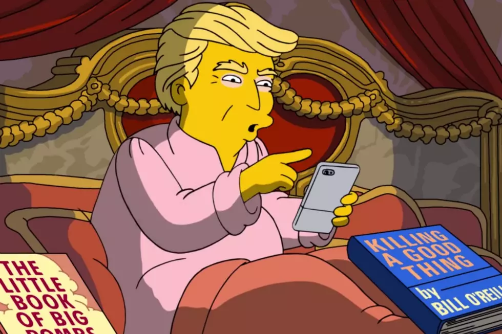 'The Simpsons' Mocks President Trump's First 100 Days in Office