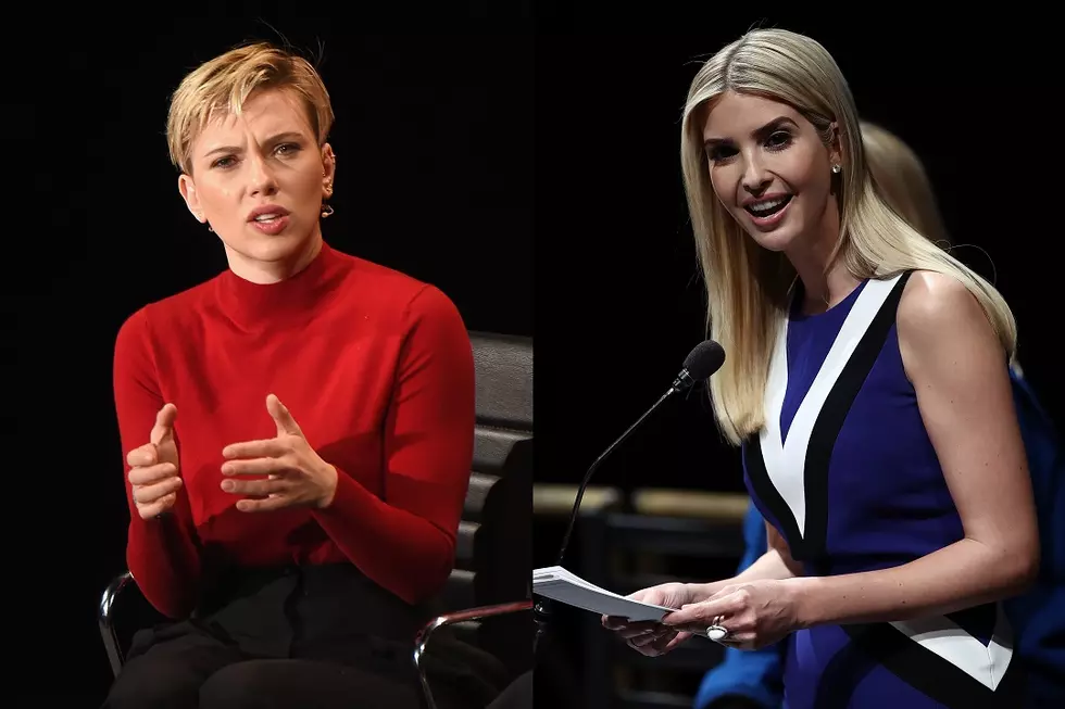Scarlett Johansson Criticizes Ivanka Trump For Being 'Cowardly'