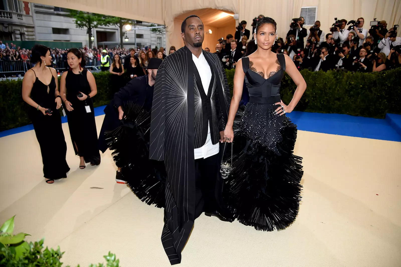 Diddy and Cassie Bring the Drama to the 2017 Met Gala