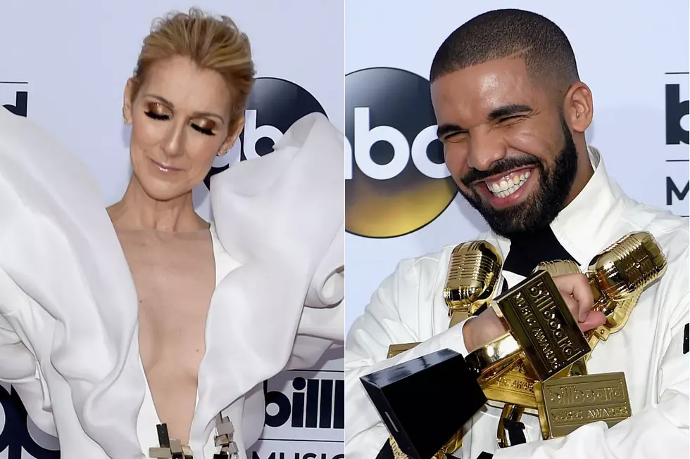 Drake Bows To Celine Dion at BBMAs + Says He&#8217;s Planning &#8216;Celine&#8217; Tattoo