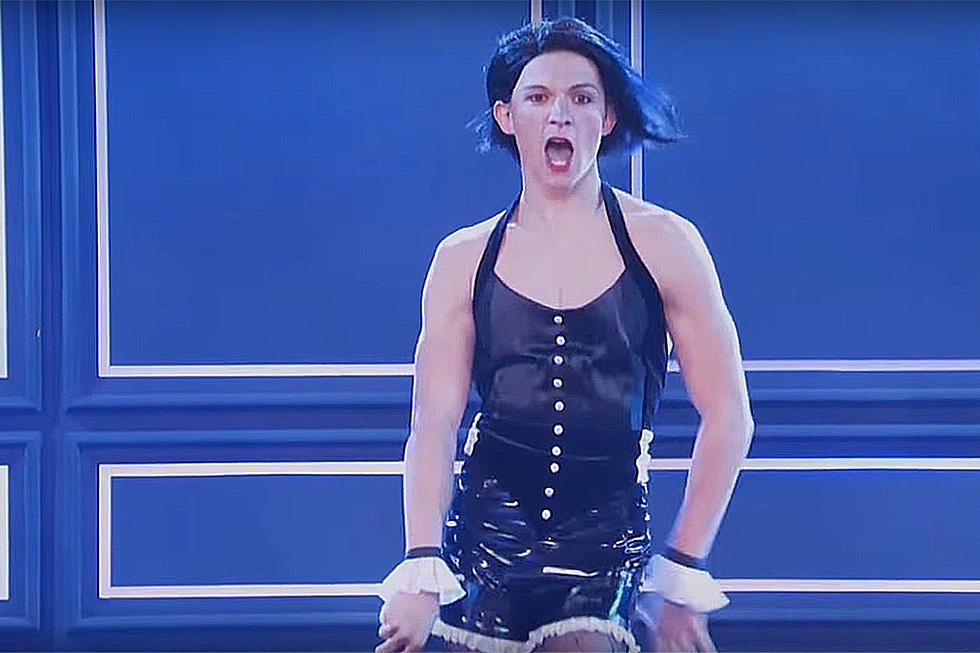 Tom Holland Makes a Surprising Spidey Splash Performing RiRi's 'Umbrella' in 'Lip Sync Battle'