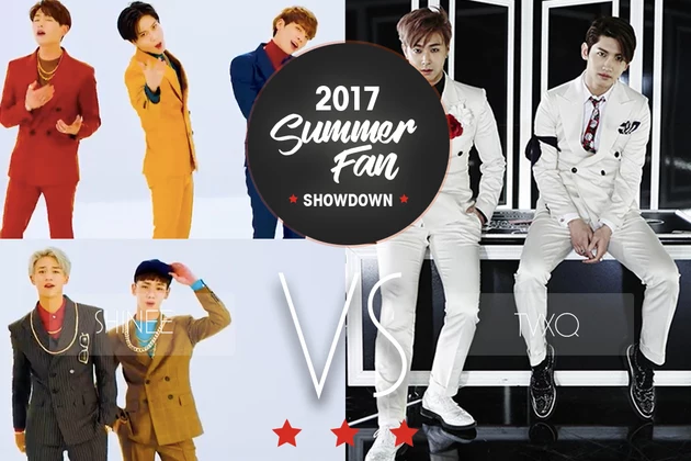 SHINee vs. TVXQ: 2017 Summer Fan Showdown [Round 2]