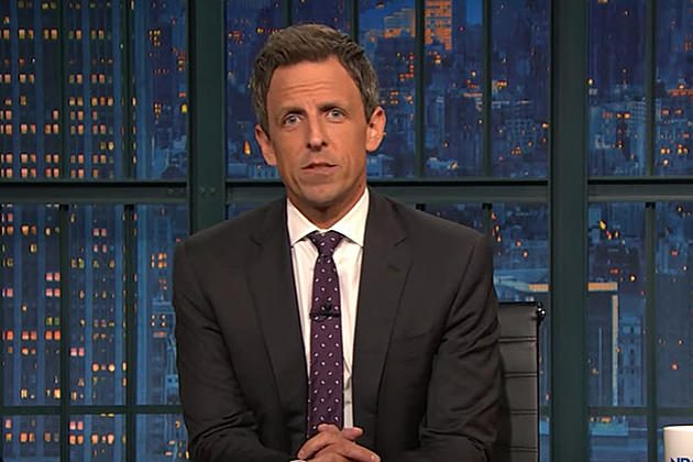 Seth Meyers Is Fed Up With Defending Donald Trump Jr.