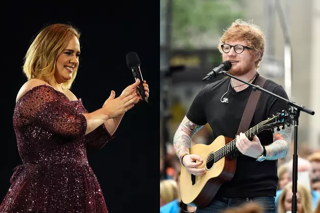 Ed Sheeran &#8216;Probably Won&#8217;t Ever Be as Big as Adele,&#8217; But He&#8217;ll Try!