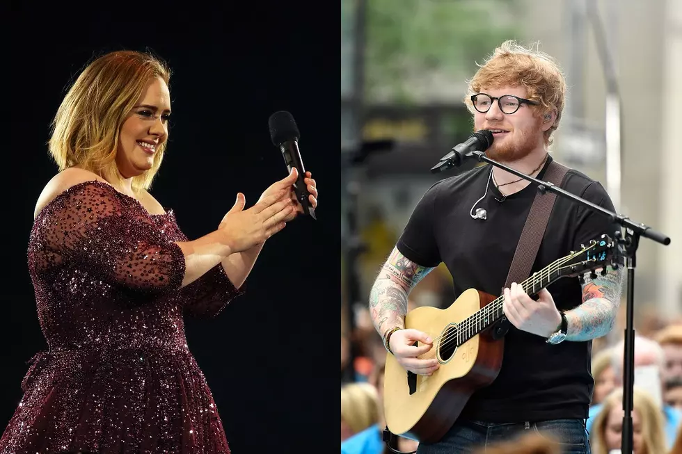 Ed Sheeran ‘Probably Won’t Ever Be as Big as Adele,’ But He’ll Try!