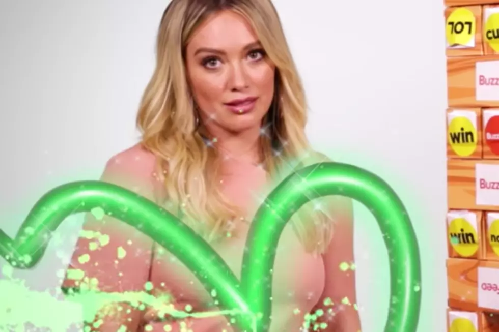Hilary Duff Recreates Irritated Disney Wand-Waving Commercial