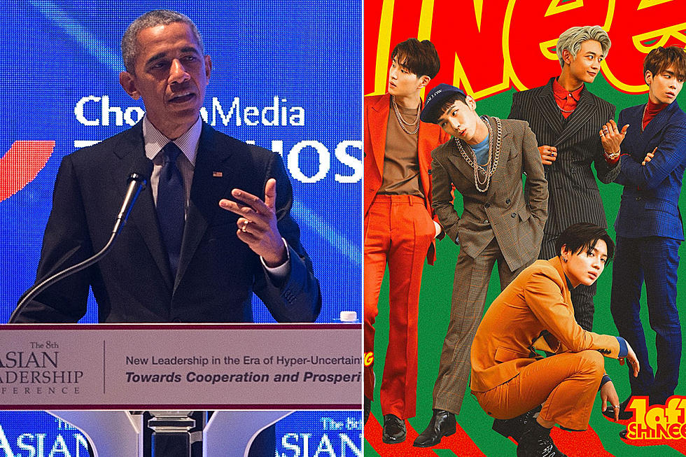 Former U.S. President Barack Obama References SHINee in Speech, SHINee Member Responds