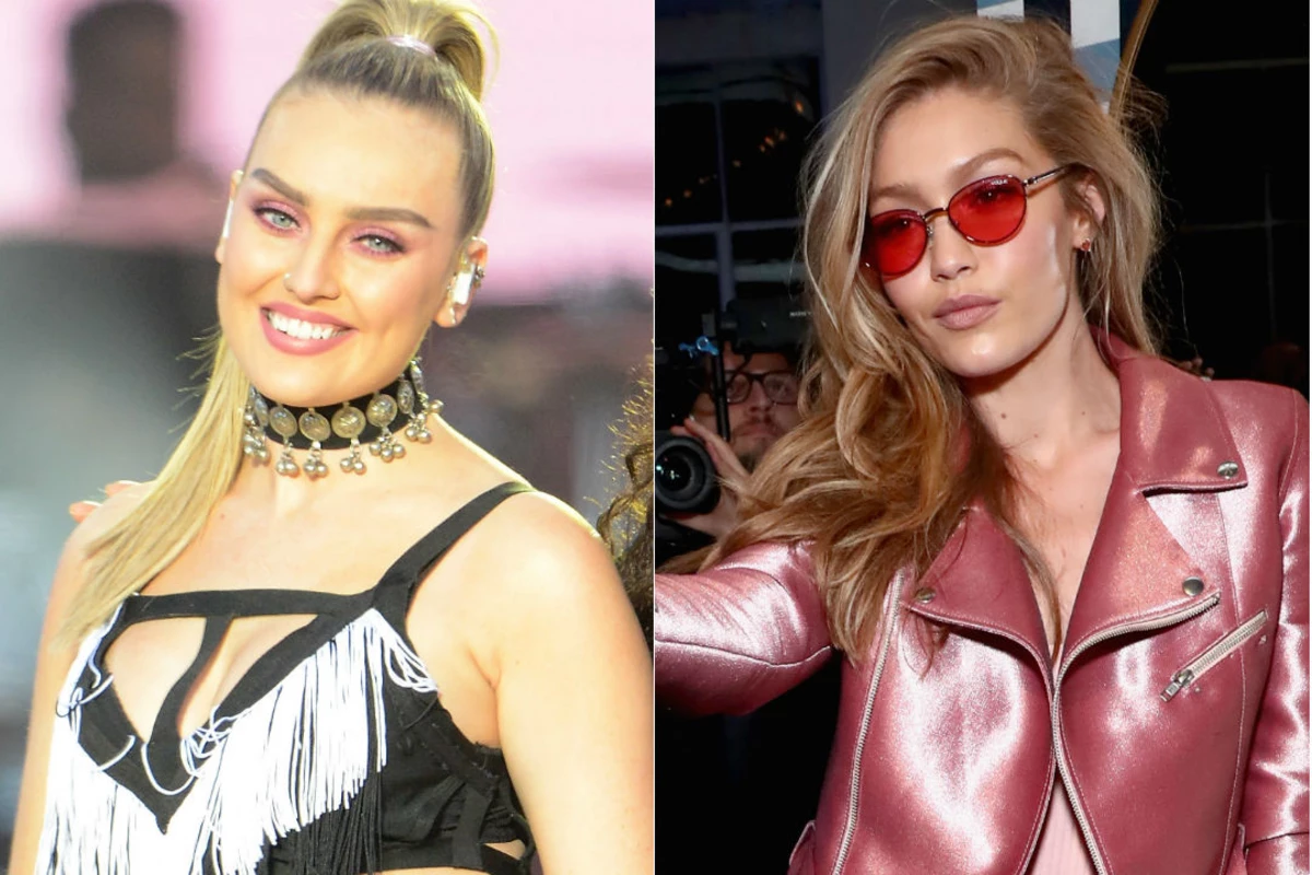 Did Perrie Edwards Shade Gigi Hadid During Little Mix Set