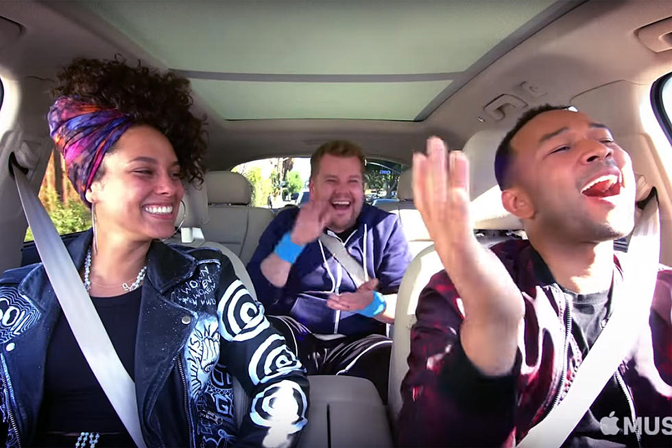 ICYMI: It's 'Carpool Karaoke' Time With Alicia Keys + John Legend
