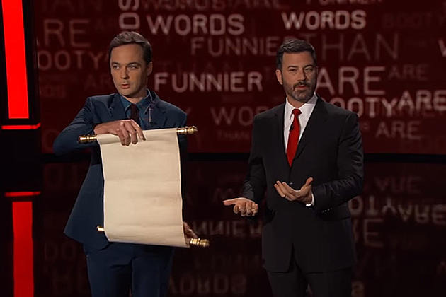 ICYMI: Jim Parsons Helps Jimmy Kimmel Break Down the Funniest Words in the English Language
