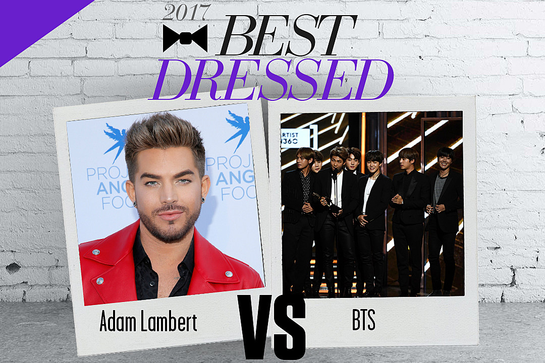Adam Lambert vs. BTS: Best Dressed King 2017 