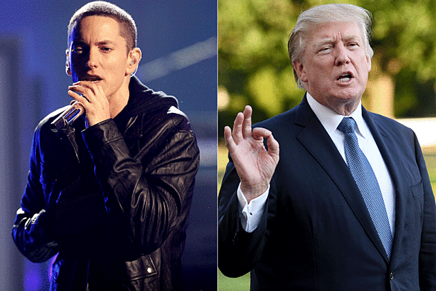 Hey, Remember That Time Donald Trump Endorsed Eminem for President?