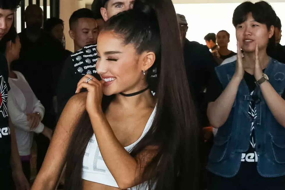 Ariana Grande Goes Grey With Jarring New Hairstyle