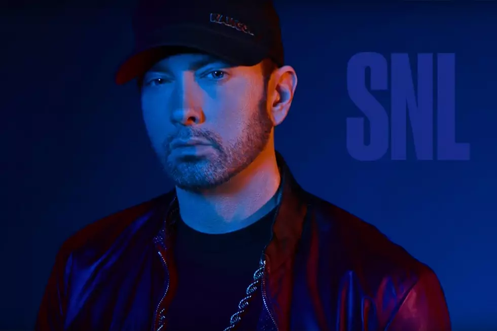 Eminem Performs A Three-Song Medley On &#8216;Saturday Night Live&#8217;
