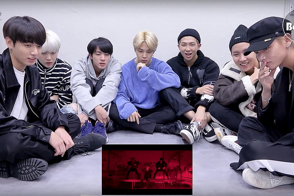 BTS Reacts to Their Own 'MIC Drop (Remix)' Music Video
