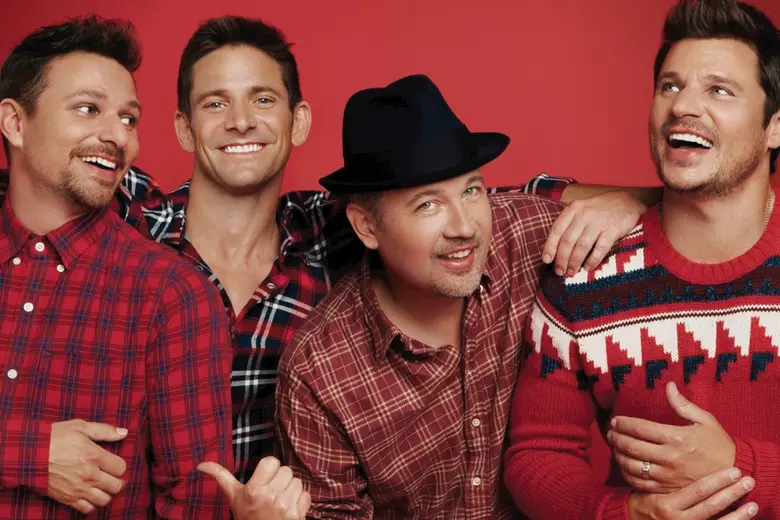 98 Degrees Is Back: Nick Lachey, Drew Lachey, Justin Jeffre and