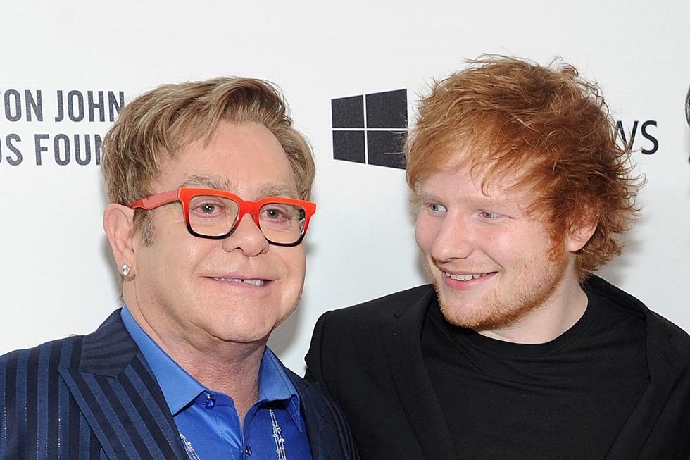 Ed Sheeran Gifted Elton John a Very Odd Gift