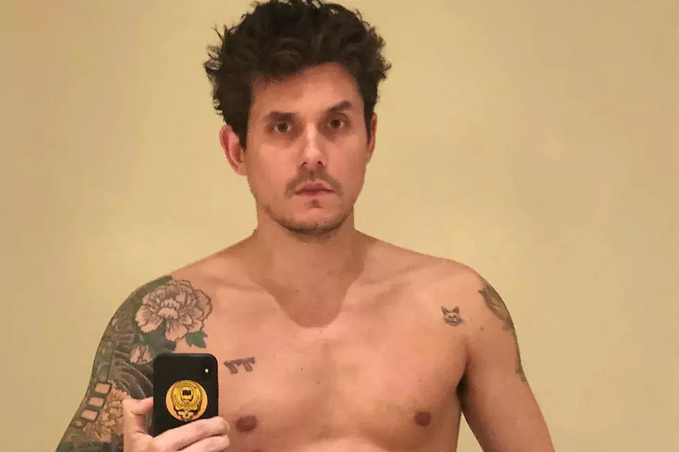 John Mayer Goes Shirtless for #KyloRenChallenge, Fans Follow Suit