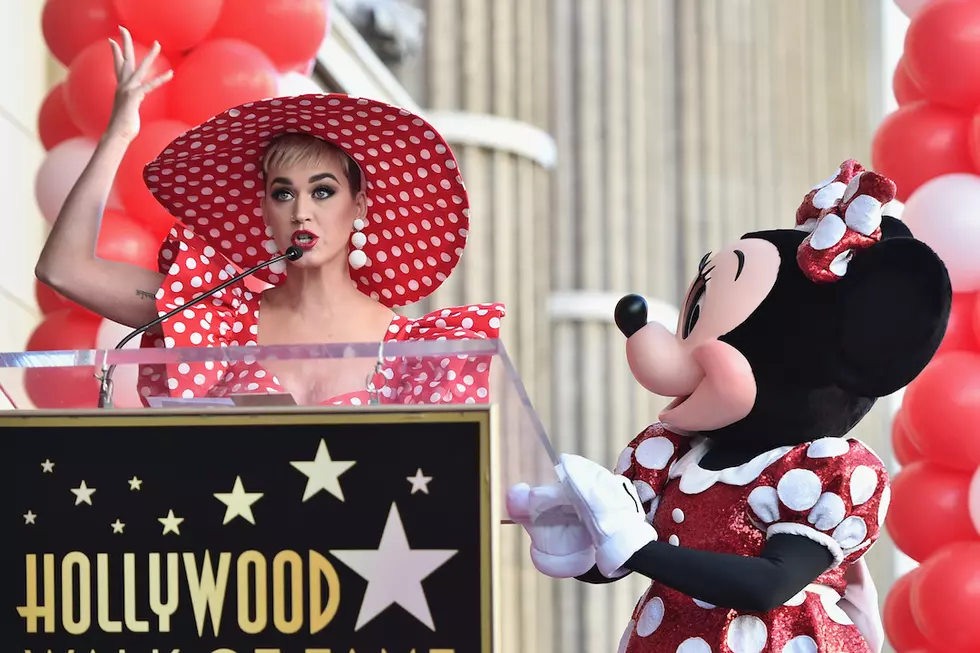Katy Perry Honors Minnie Mouse at Hollywood Star Presentation