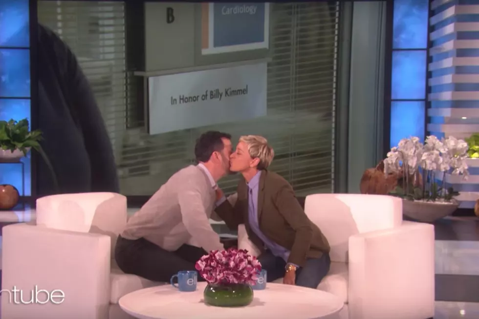 Ellen DeGeneres Surprised Jimmy Kimmel With a Touching Dedication