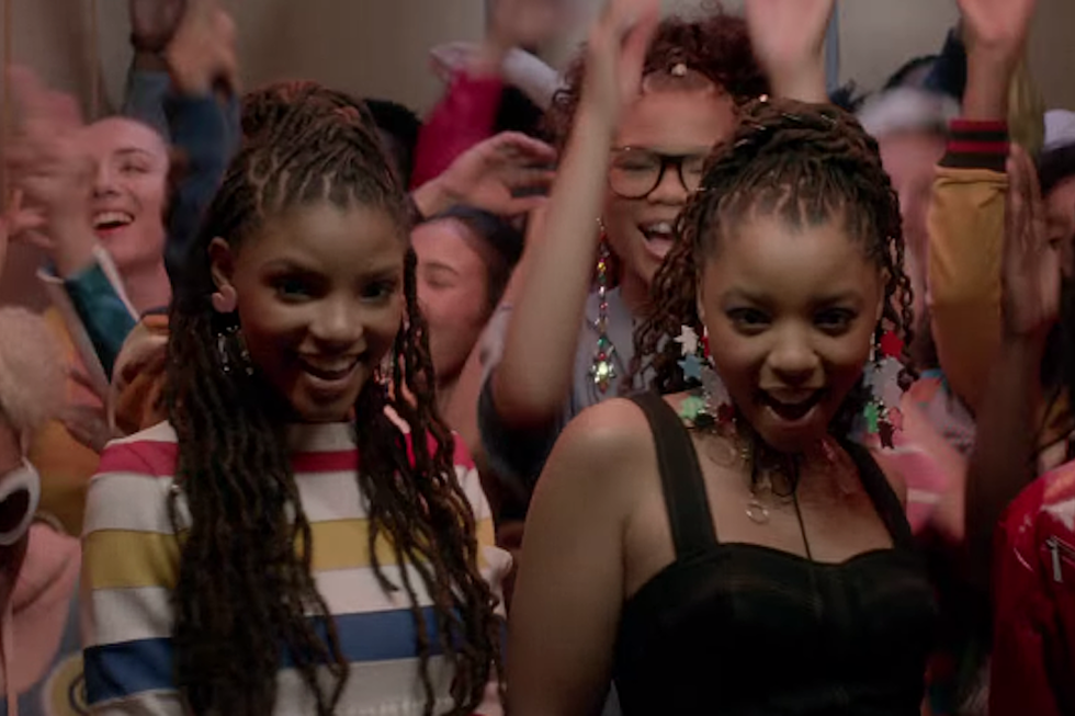 Chloe x Halle Throw Elevator Dance Party in 'Warrior' Music Video