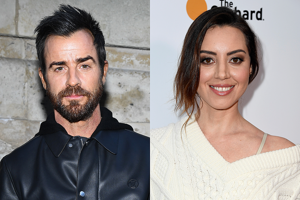 No, Justin Theroux and Aubrey Plaza Are Not Dating