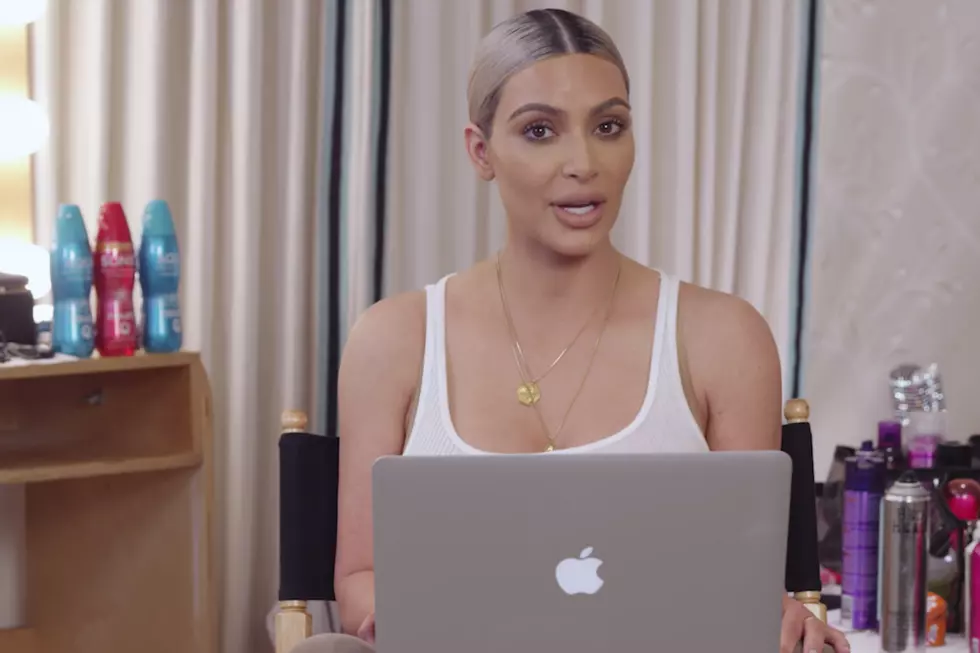 Watch Kim Kardashian Rate, Rewrite Headlines About Her Family