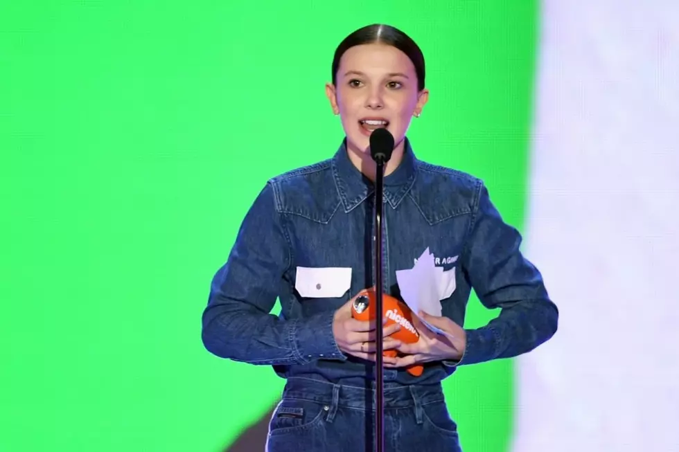 Millie Bobby Brown Pays Tribute to Parkland Shooting Victims With 2018 KCAs Outfit, Speech