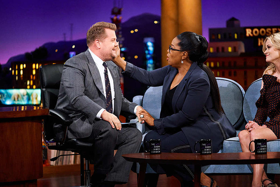 The Magic of Oprah Winfrey Brings James Corden to Tears on &#8216;Late Late Show&#8217; (VIDEO)