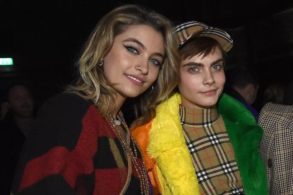Paris Jackson, Cara Delevingne Spotted Locking Lips Outside L.A. Eatery